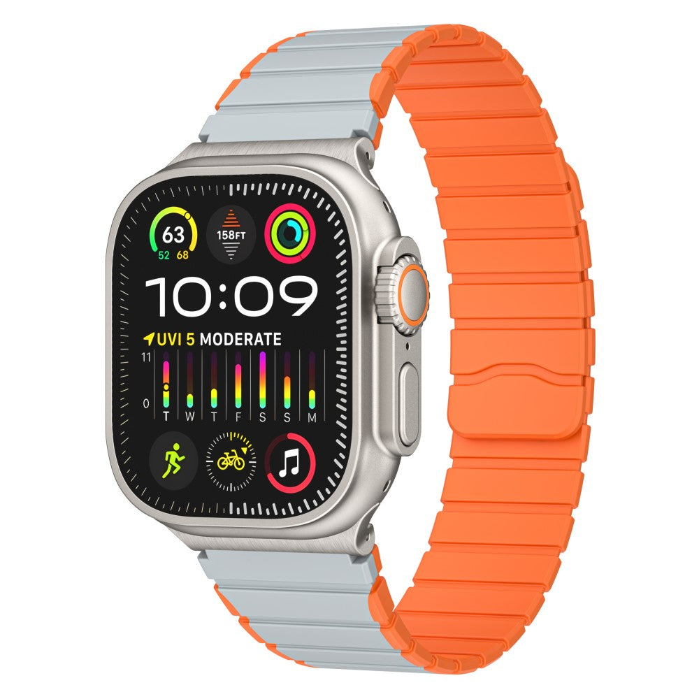 Comfortable Apple Smartwatch Silicone Universel Strap - Orange#serie_2