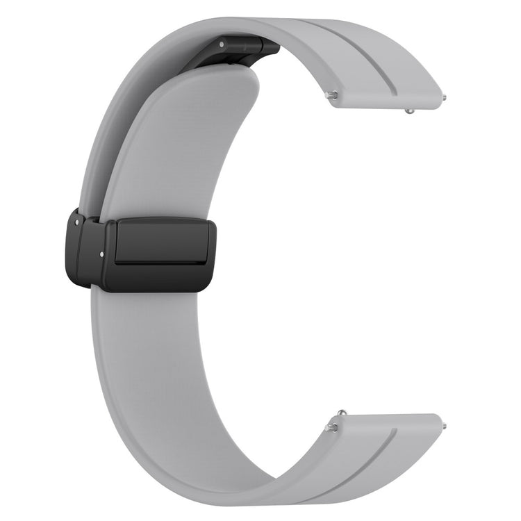 Absolutely Pleasant Smartwatch Silicone Universel Strap - Silver#serie_9