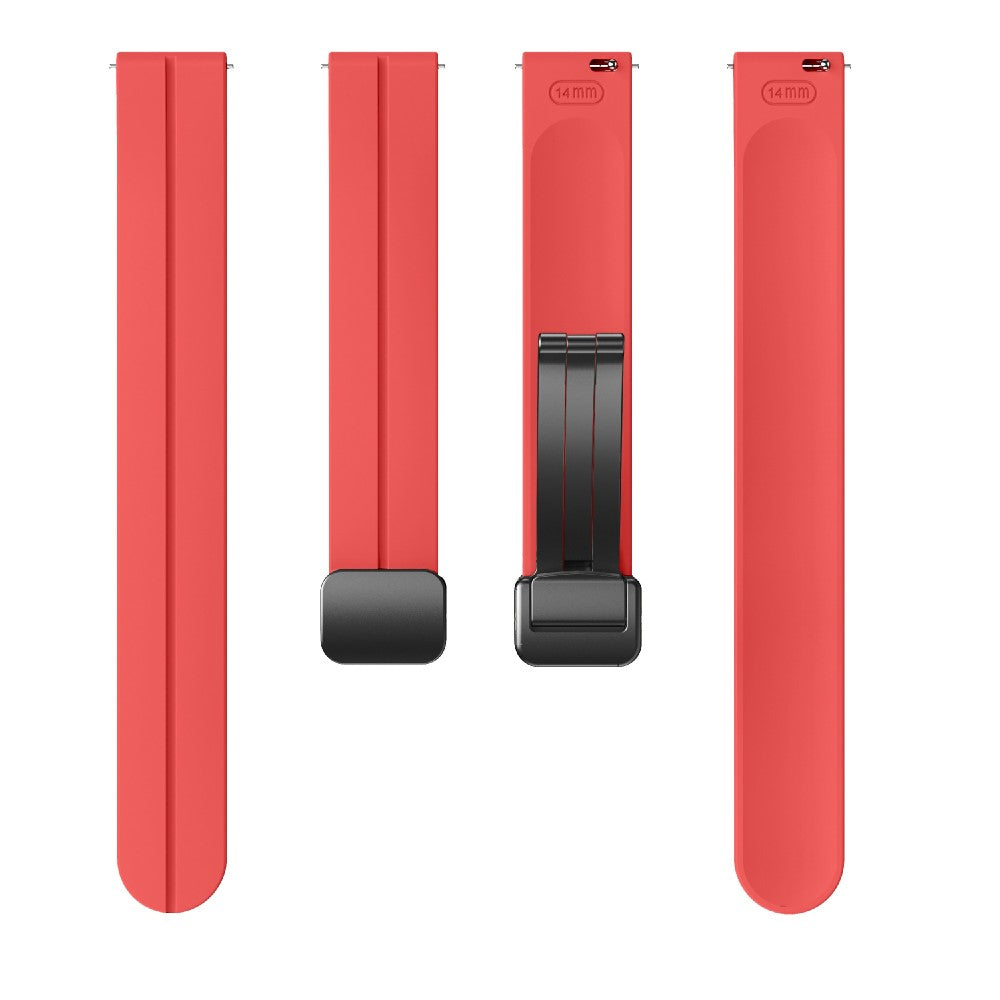 Mega Agreeable Garmin Lily 2 Silicone Strap - Red#serie_18