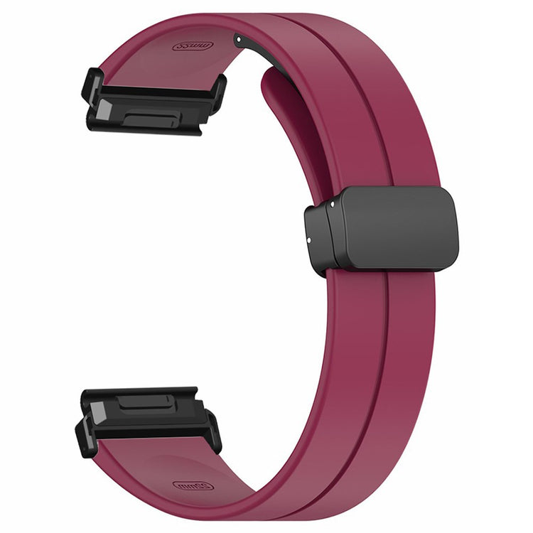 Comfortable Garmin Smartwatch Silicone Universel Strap - Red#serie_7