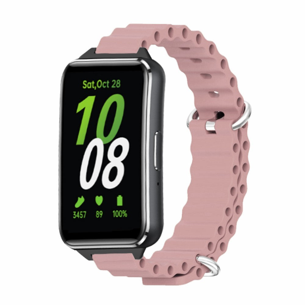 Super Fashionable Samsung Galaxy Fit 3 Silicone Strap - Pink#serie_8