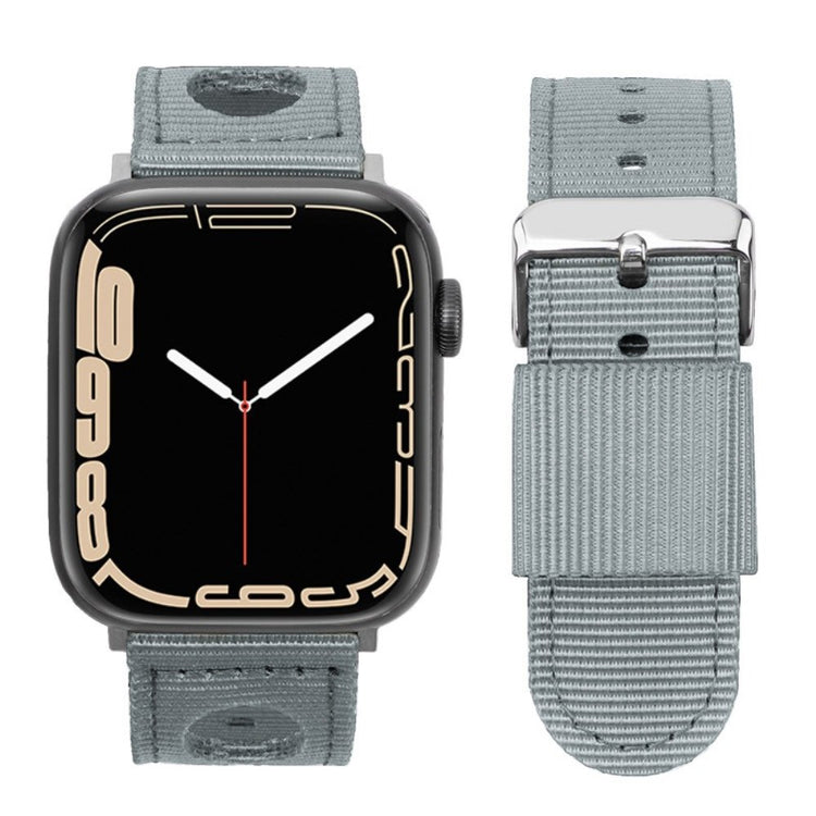 Timeless Apple Smartwatch Nylon Universel Strap - Silver#serie_8