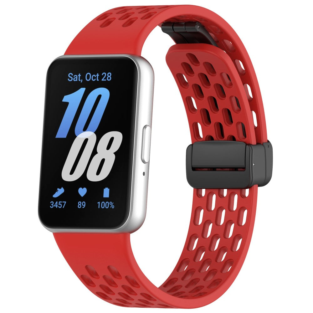 Increadibly Cute Samsung Galaxy Fit 3 Silicone Strap - Red#serie_3