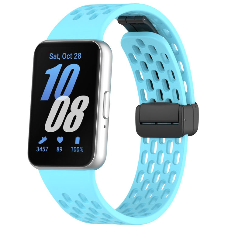 Increadibly Cute Samsung Galaxy Fit 3 Silicone Strap - Blue#serie_9