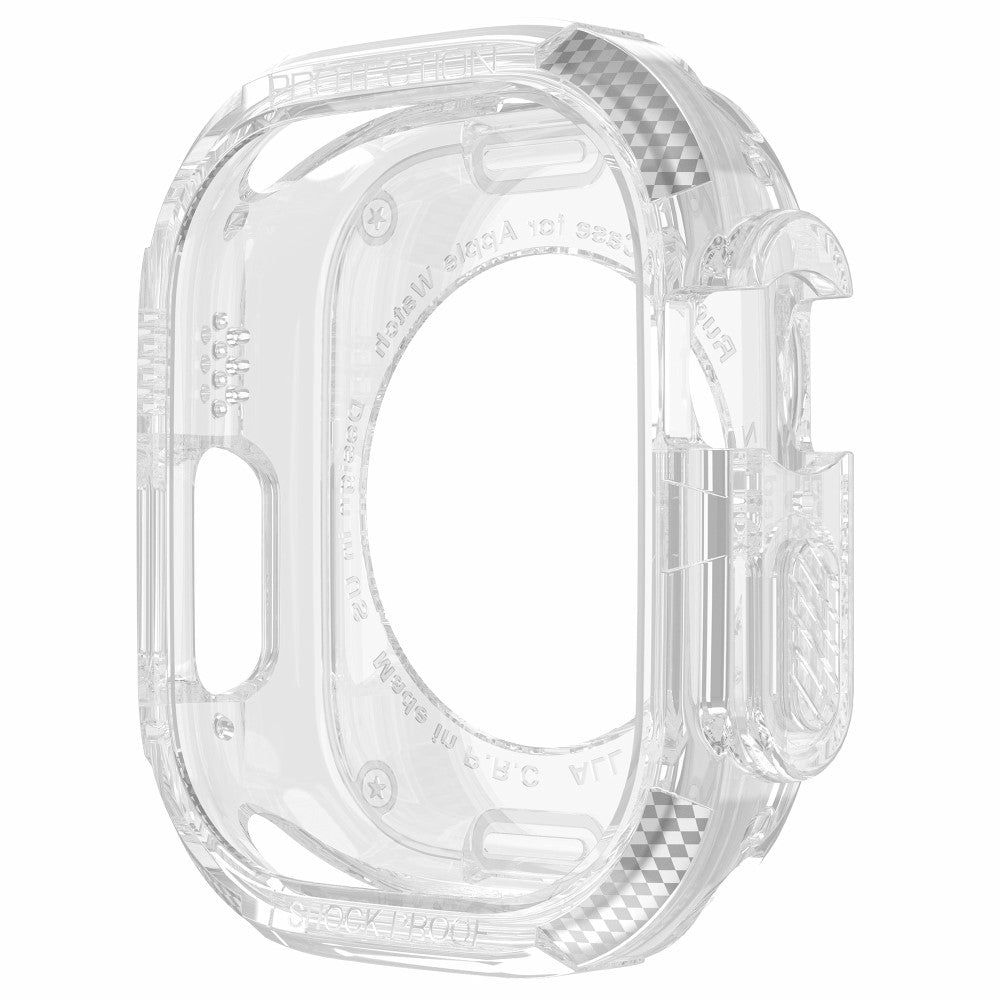 Comfortable Apple Watch Ultra Silicone Strap - Transparent#serie_7