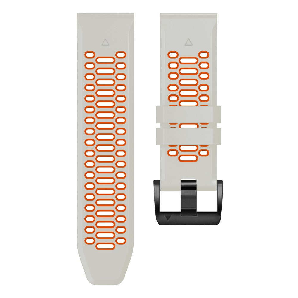 Superb Garmin Smartwatch Silicone Universel Strap - Orange#serie_11