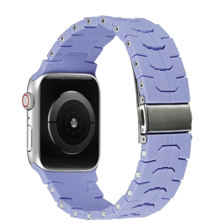 Super Agreeable Apple Smartwatch Silicone Universel Strap - Purple#serie_4