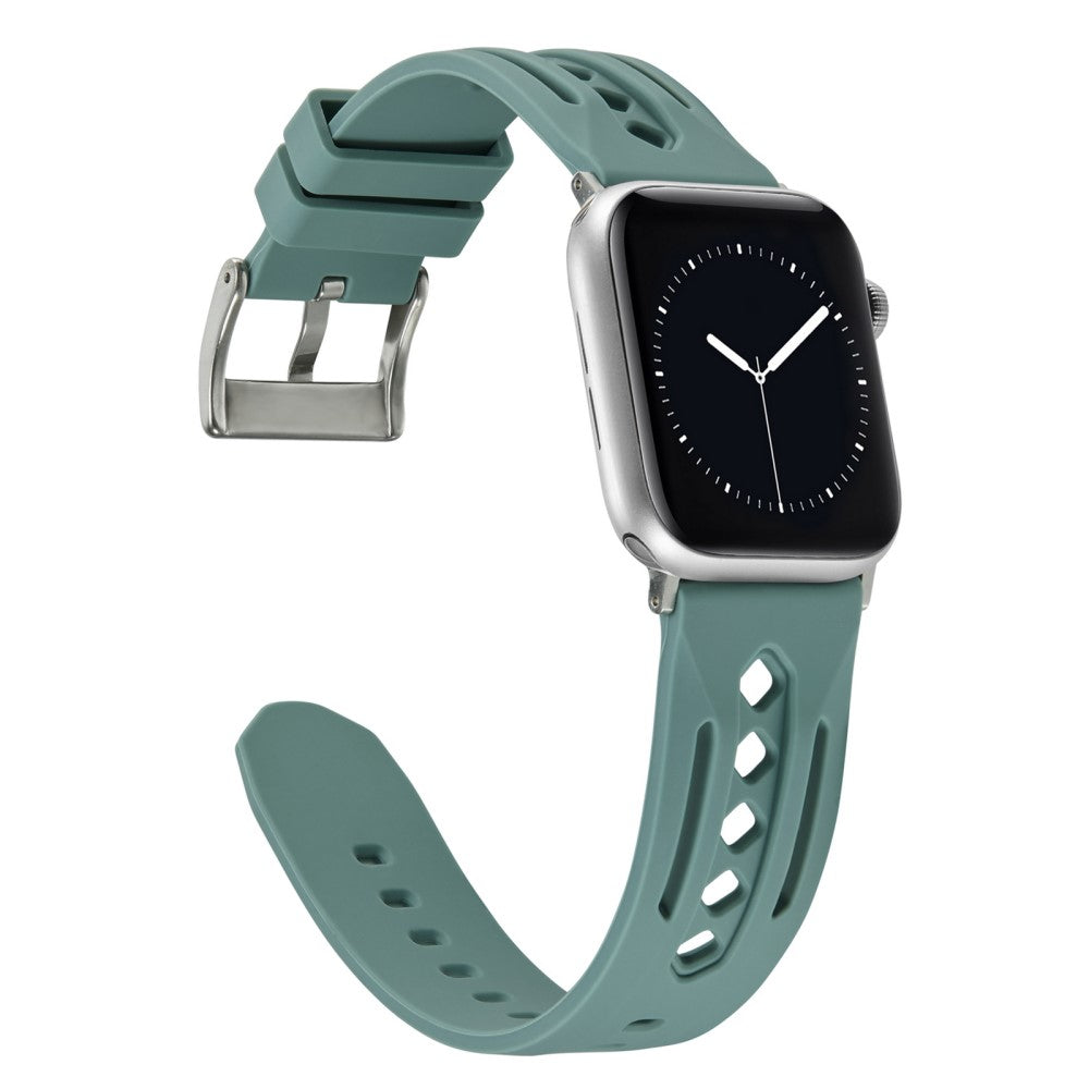 Mega Pleasant Apple Smartwatch Silicone Universel Strap - Green#serie_5