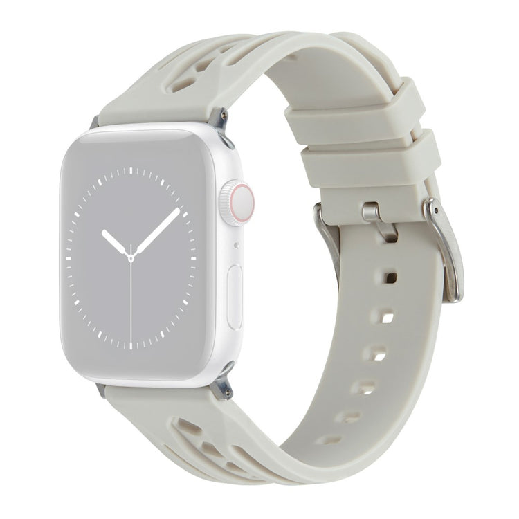 Mega Pleasant Apple Smartwatch Silicone Universel Strap - Silver#serie_7