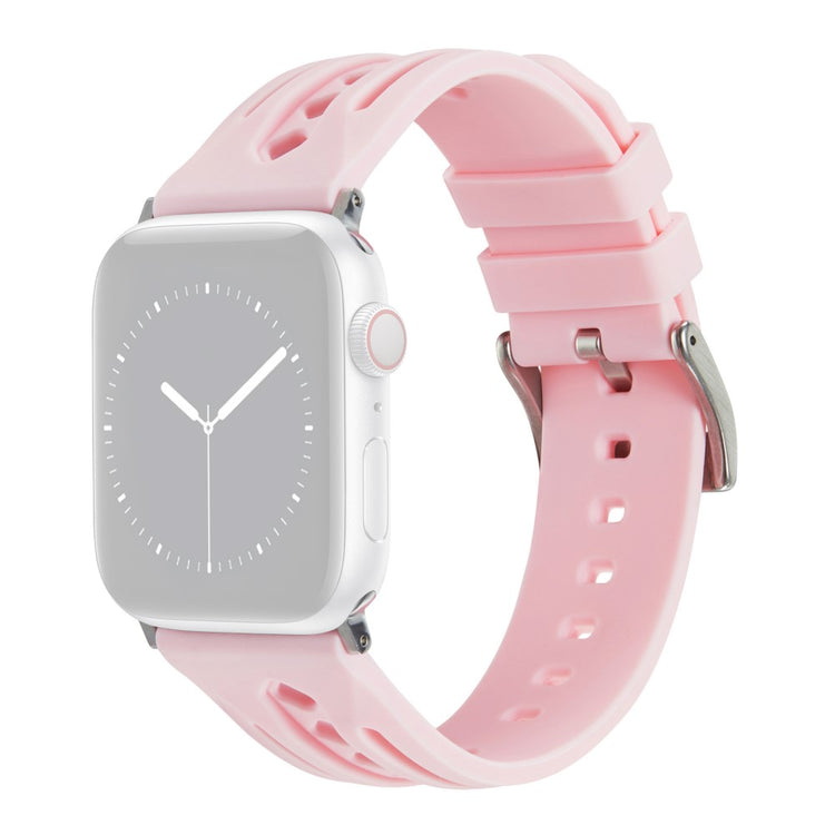 Mega Pleasant Apple Smartwatch Silicone Universel Strap - Pink#serie_9