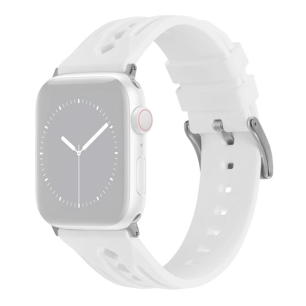 Durable Apple Smartwatch Silicone Universel Strap - White#serie_12