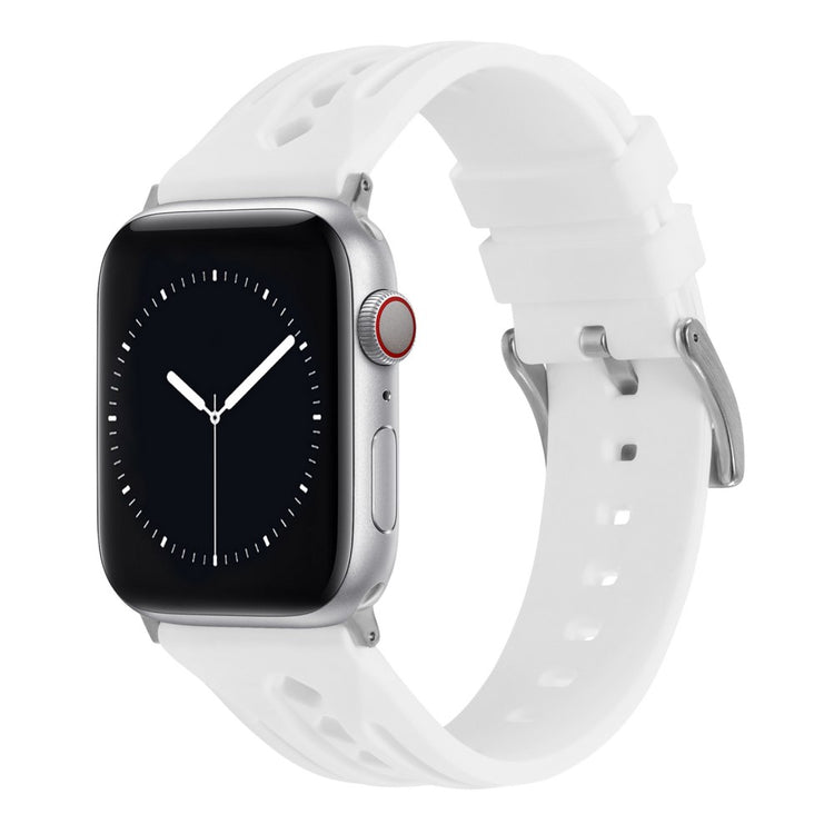 Durable Apple Smartwatch Silicone Universel Strap - White#serie_12