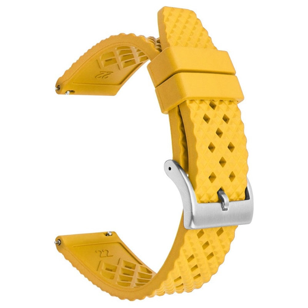 Mega Strong Smartwatch Silicone Universel Strap - Yellow#serie_5