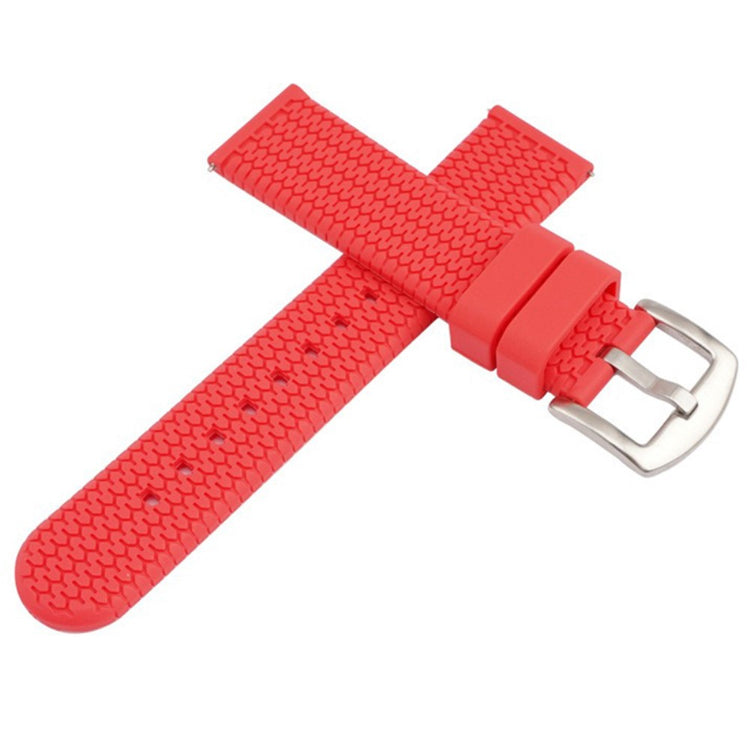 Incredibly Agreeable Smartwatch Silicone Universel Strap - Red#serie_14