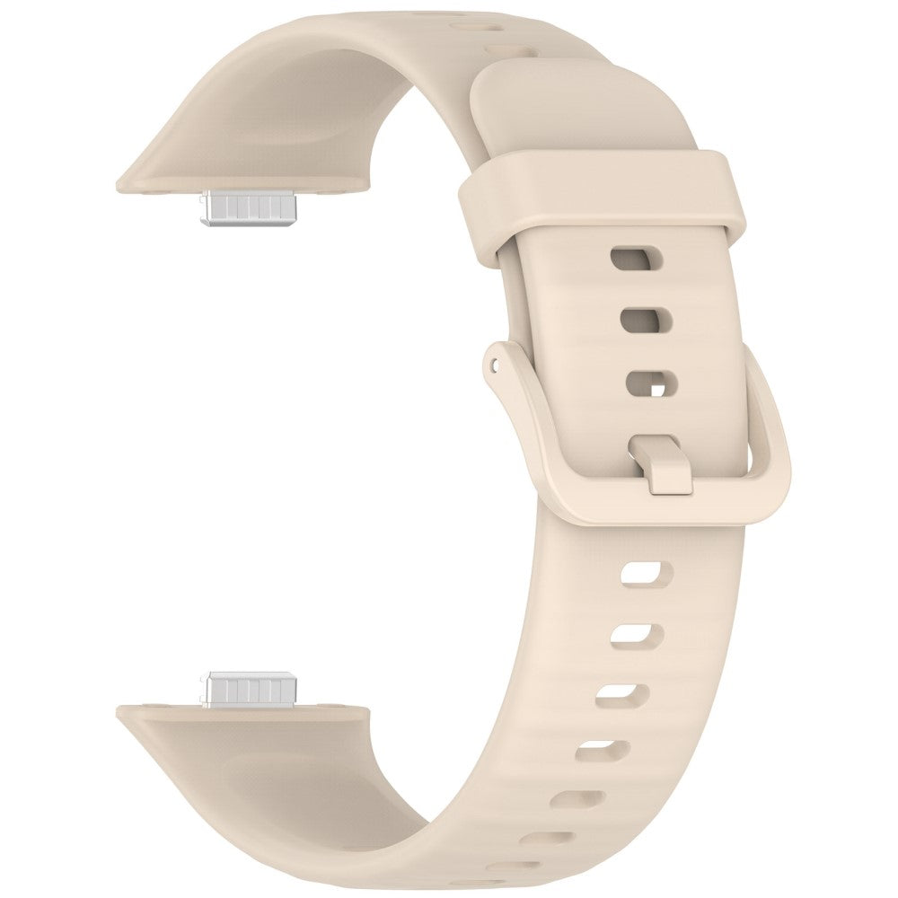 Fashionable Huawei Watch Fit 3 Silicone Strap - White#serie_10