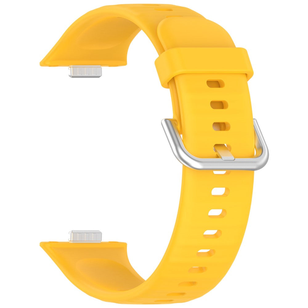 Sweet Huawei Watch Fit 3 Silicone Strap - Yellow#serie_9