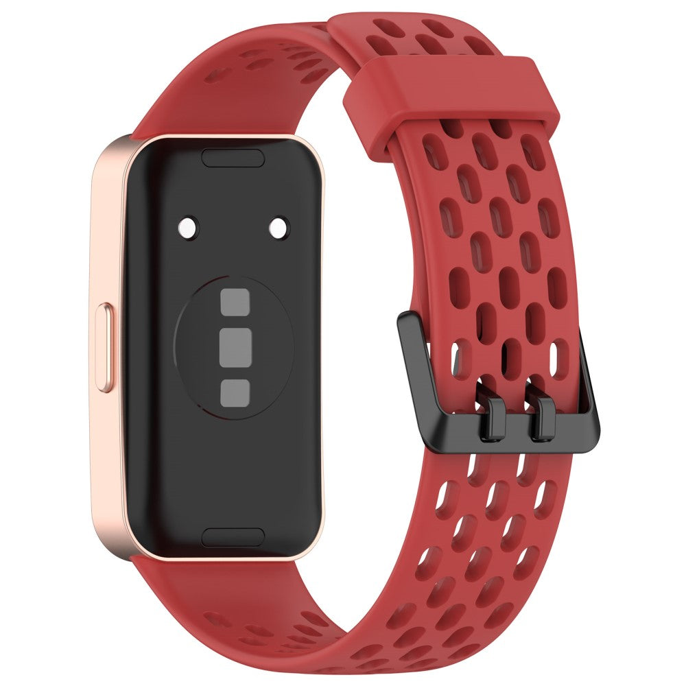 Huawei band 9 / 9 NFC / 8 / 8 NFC Replacement band Adjustable Silicone Watch Strap - Red#serie_4