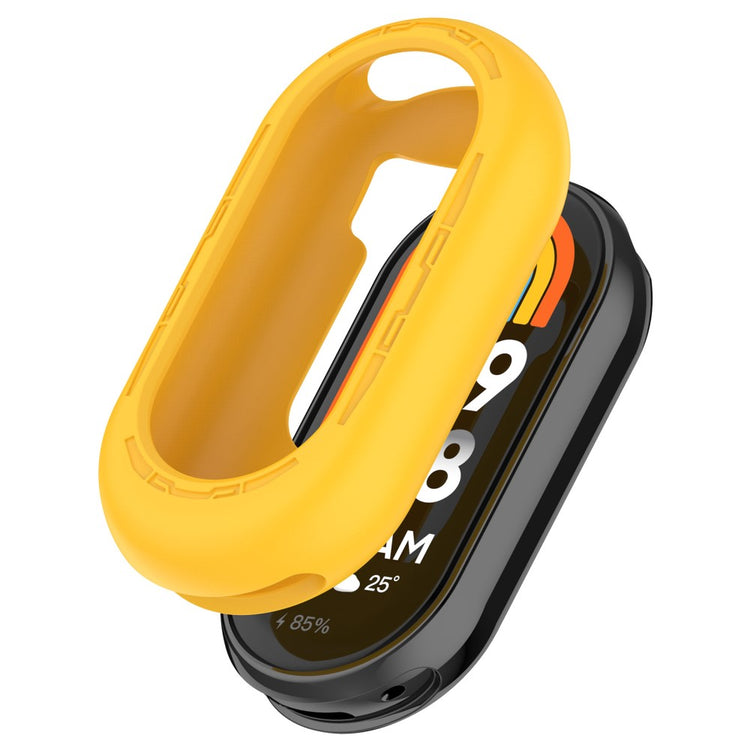 Xiaomi Mi Band 9 / 9 NFC Silicone Watch Case Anti-collision Protection Frame - Yellow#serie_7