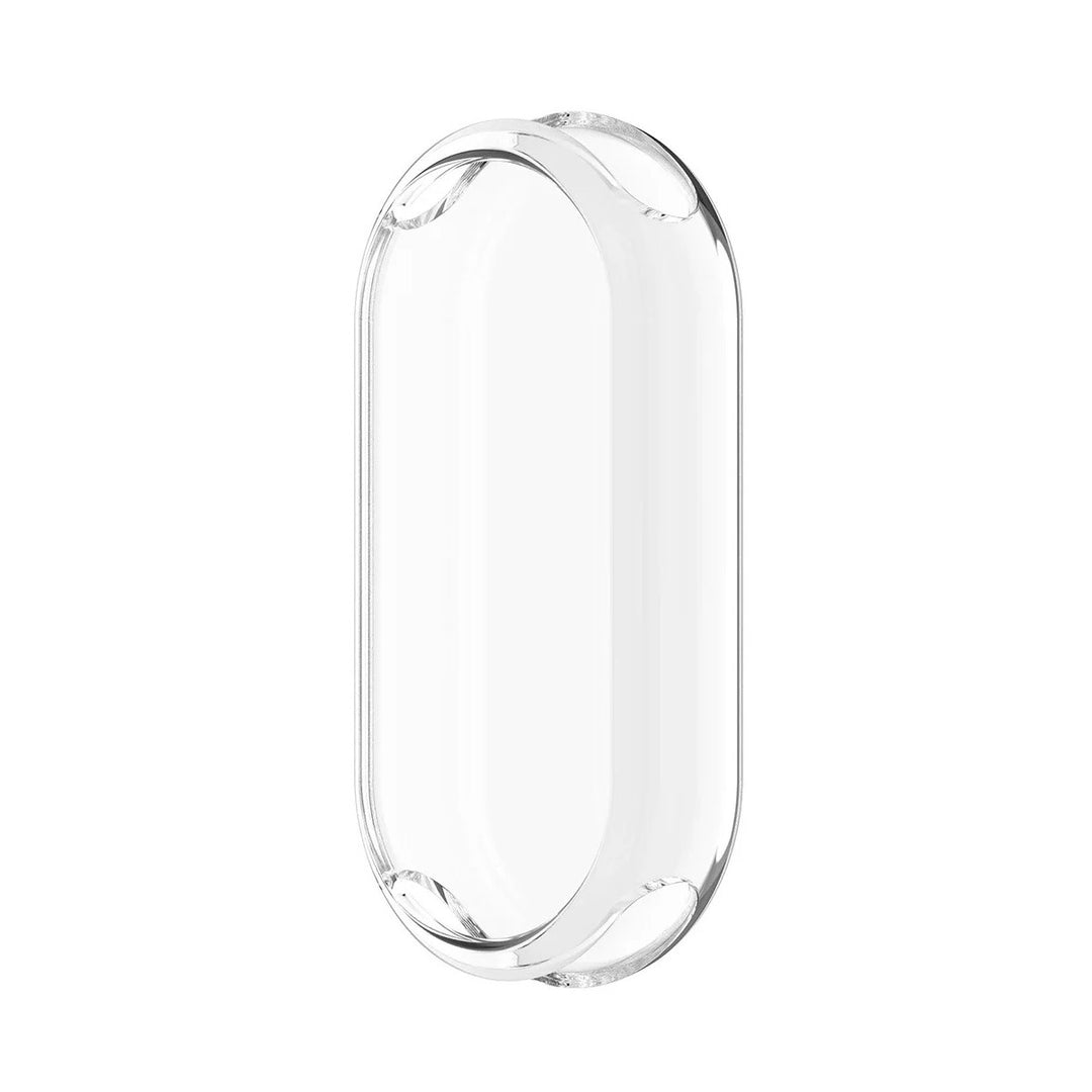 Xiaomi Mi Band 9 / NFC ENKAY Hat-Prince Flexible Watch Case Electroplating Watch Cover with Screen Protector - Transparent#serie_6