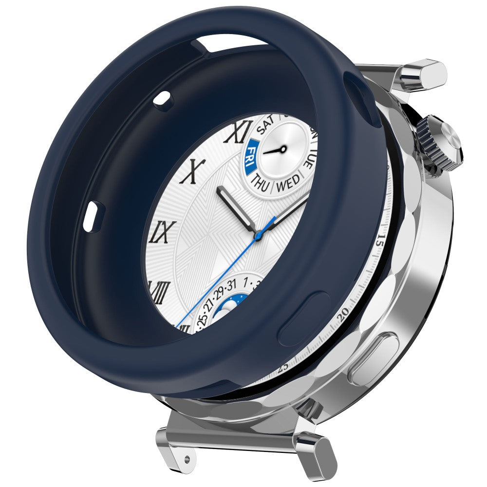 Huawei Watch GT 5 41mm / Watch GT 4 41mm Case Soft Silicone Protective Frame Cover - Dark Blue#serie_5