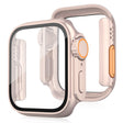 Behaglig Apple Smartwatch Universell Skal med Skärmskydd i Glas och Mjukplast