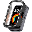 Huawei Band 9 / Huawei Band 8 Skyddande Strass och Mjukplast Universell Bumper