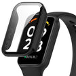 Mega Stiligt Xiaomi Smart Band 8 Active / Xiaomi Redmi Band 2 Universell Skal med Skärmskydd i Mjukplast och Glas