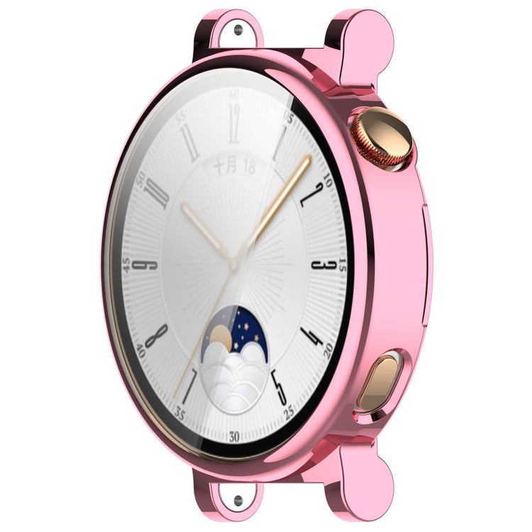 Fint Silikone Cover passer til Huawei Watch GT 4 41mm - Pink#serie_3