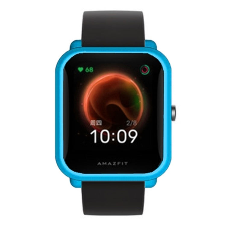 Fint Silikone Cover passer til Amazfit Bip U / Amazfit Bip 1 - Blå#serie_7