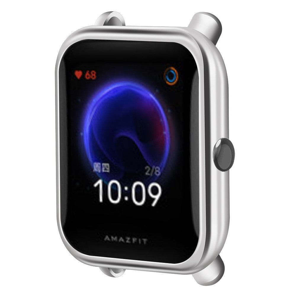 Alle Tiders Silikone Cover passer til Amazfit Bip U / Amazfit Bip 1 - Sølv#serie_5