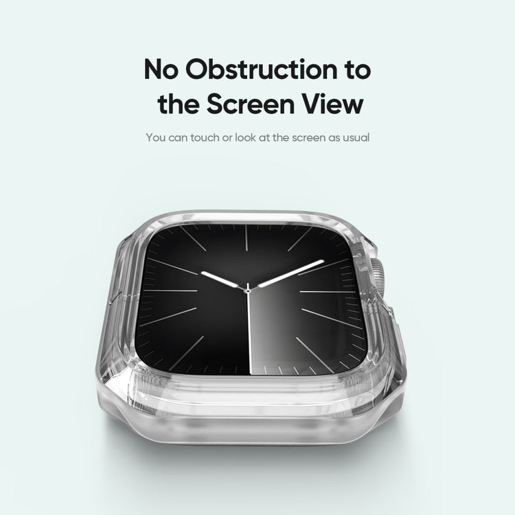 Godt Silikone Cover passer til Apple Smartwatch - Hvid#serie_6