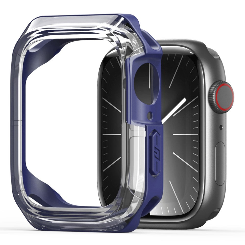 Beskyttende Silikone Cover passer til Apple Smartwatch - Blå#serie_1