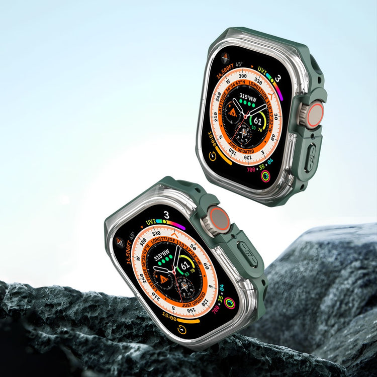 Meget Fint Silikone Cover passer til Apple Watch Ultra 2 / Apple Watch Ultra - Grøn#serie_4
