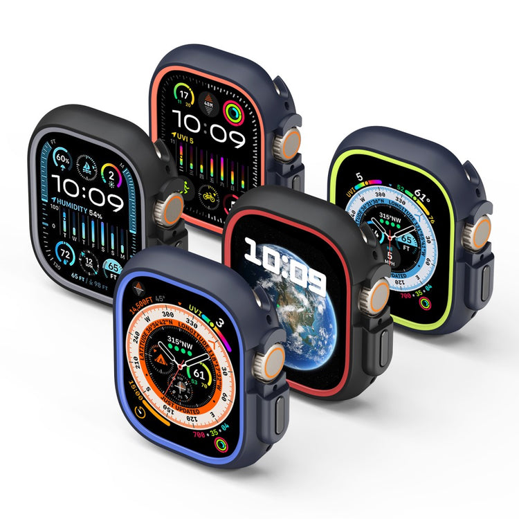 Alle Tiders Silikone Cover passer til Apple Watch Ultra 2 / Apple Watch Ultra - Sort#serie_2