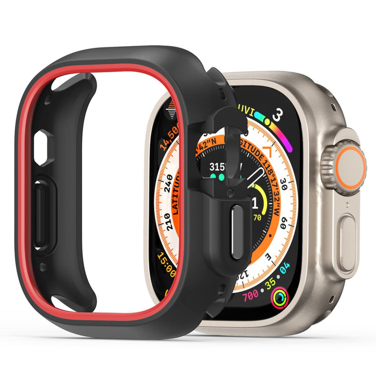 Alle Tiders Silikone Cover passer til Apple Watch Ultra 2 / Apple Watch Ultra - Sort#serie_2