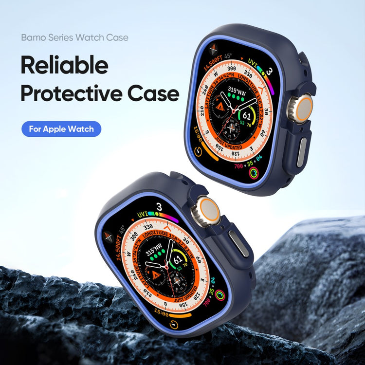 Alle Tiders Silikone Cover passer til Apple Watch Ultra 2 / Apple Watch Ultra - Blå#serie_3