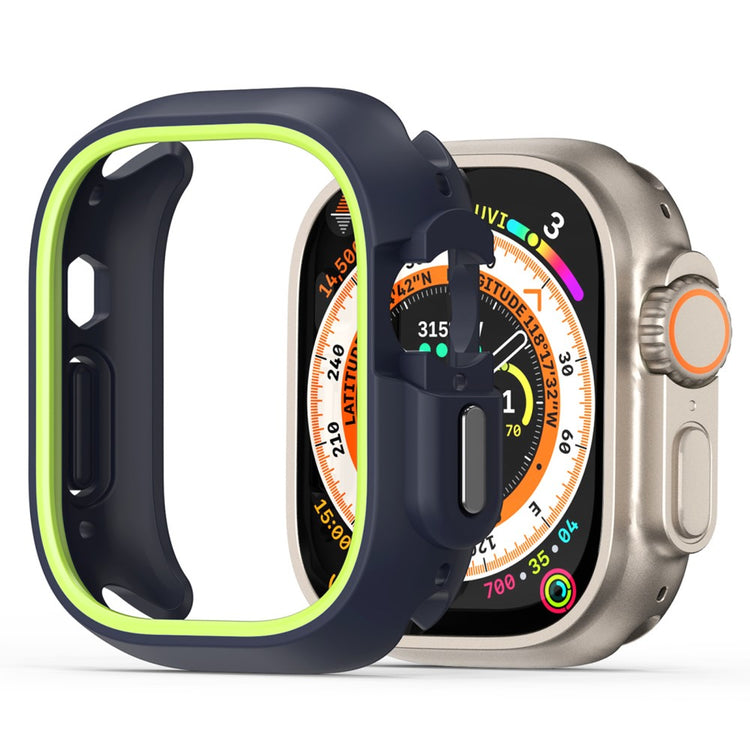 Alle Tiders Silikone Cover passer til Apple Watch Ultra 2 / Apple Watch Ultra - Grøn#serie_4