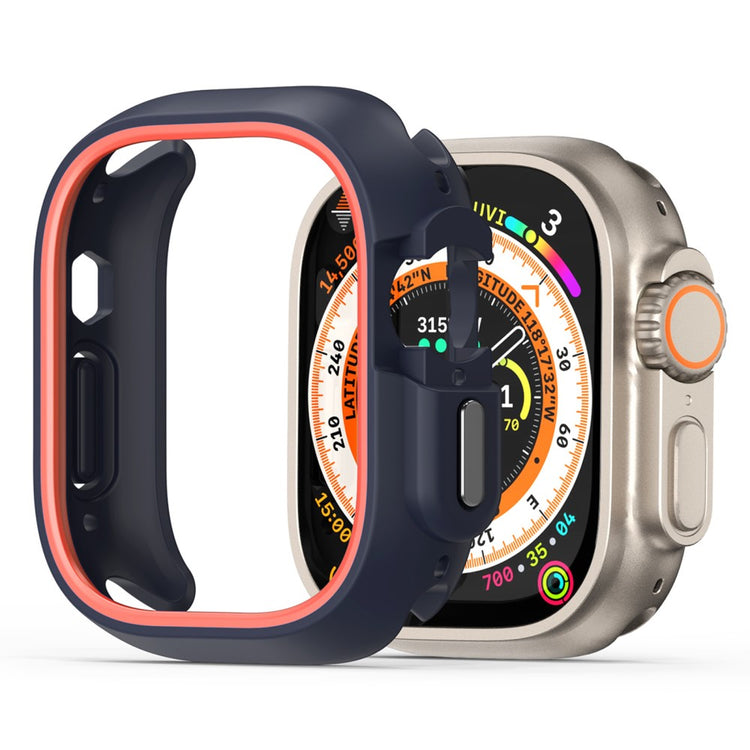 Alle Tiders Silikone Cover passer til Apple Watch Ultra 2 / Apple Watch Ultra - Orange#serie_5