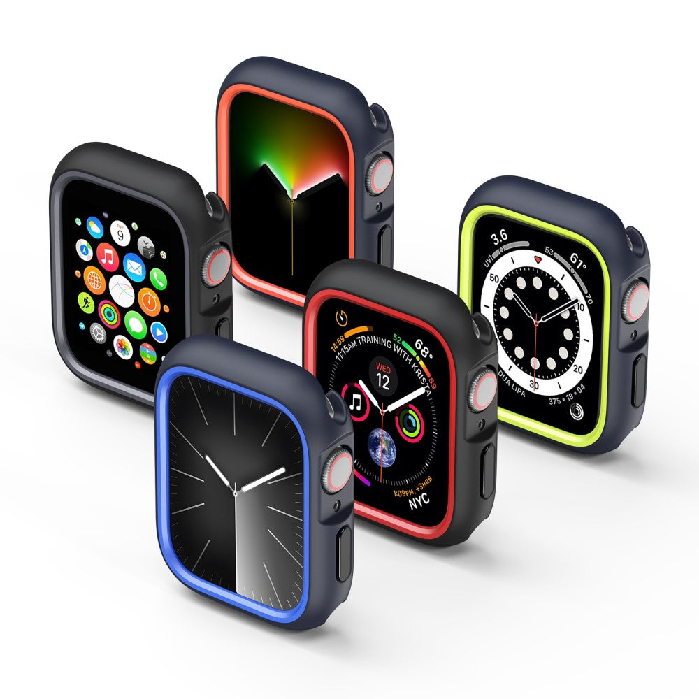 Vildt Flot Silikone Cover passer til Apple Smartwatch - Sort#serie_1