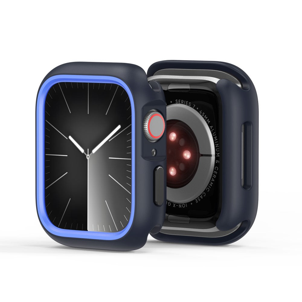 Vildt Flot Silikone Cover passer til Apple Smartwatch - Blå#serie_3