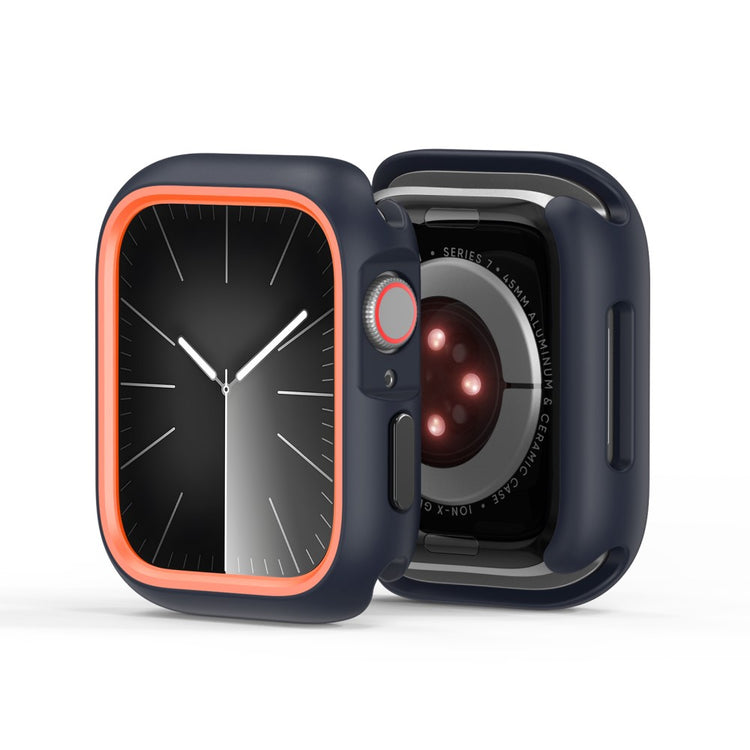 Vildt Flot Silikone Cover passer til Apple Smartwatch - Orange#serie_5