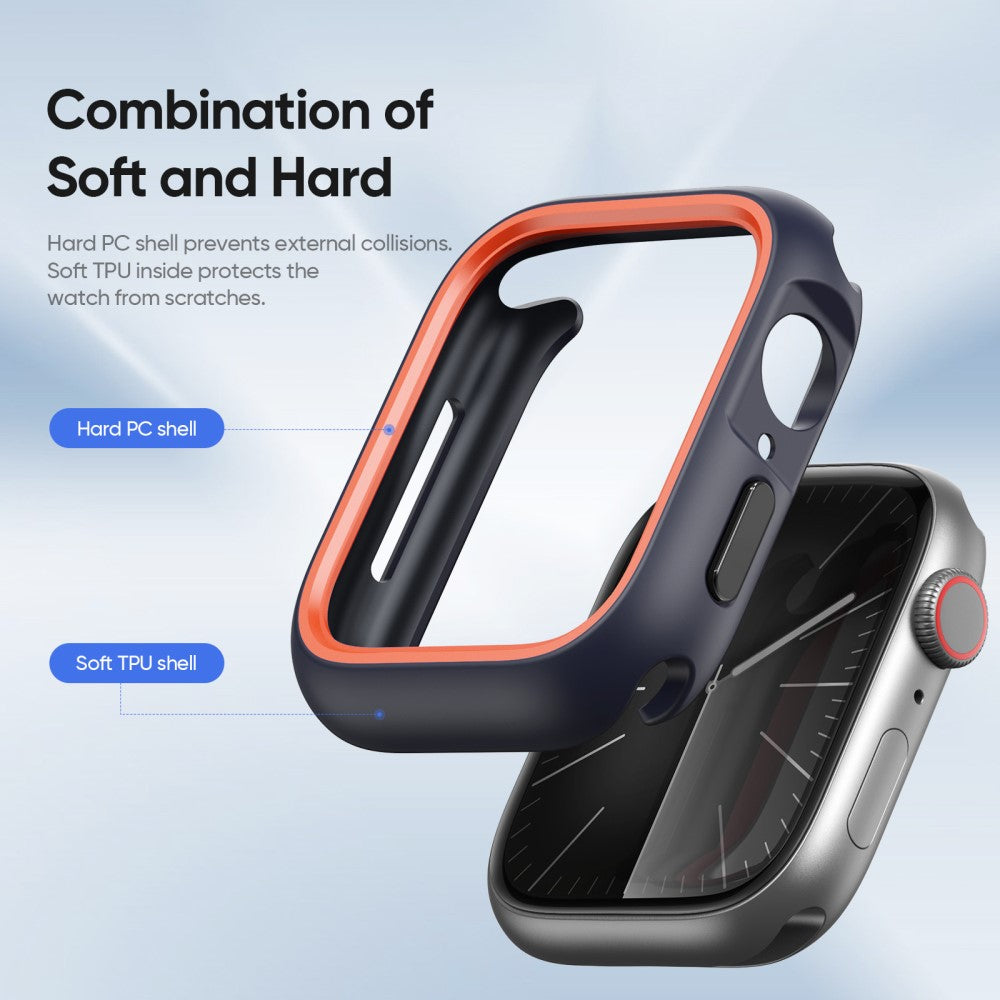 Vildt Flot Silikone Cover passer til Apple Smartwatch - Orange#serie_5