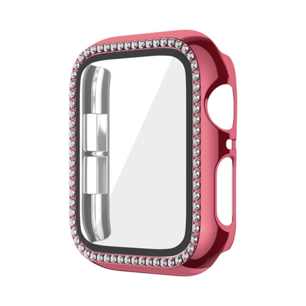 Rigtigt Kønt Glas Universal Rem passer til Apple Smartwatch - Pink#serie_4