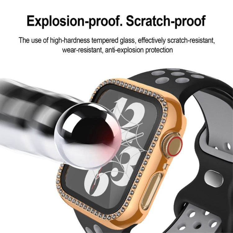 Rhinsten Og Glas Universal Rem passer til Apple Watch Ultra / Apple Watch Ultra 2 - Sort#serie_2