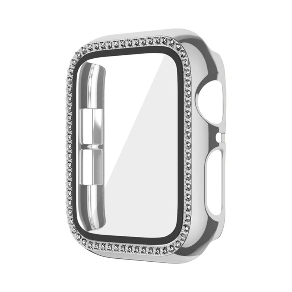 Rhinsten Og Glas Universal Rem passer til Apple Watch Ultra / Apple Watch Ultra 2 - Sølv#serie_5