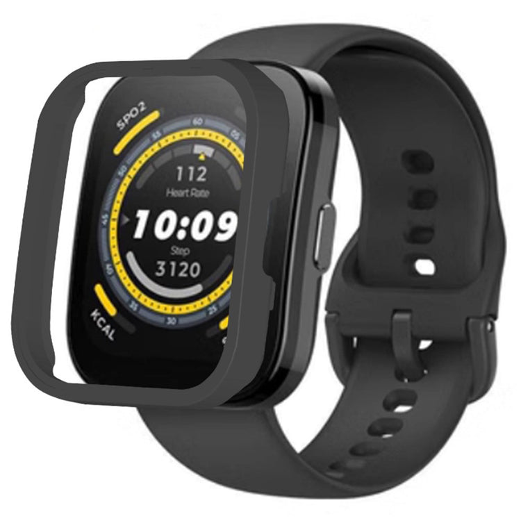 Rigtigt Fed Silikone Cover passer til Amazfit Bip 5 - Sort#serie_1