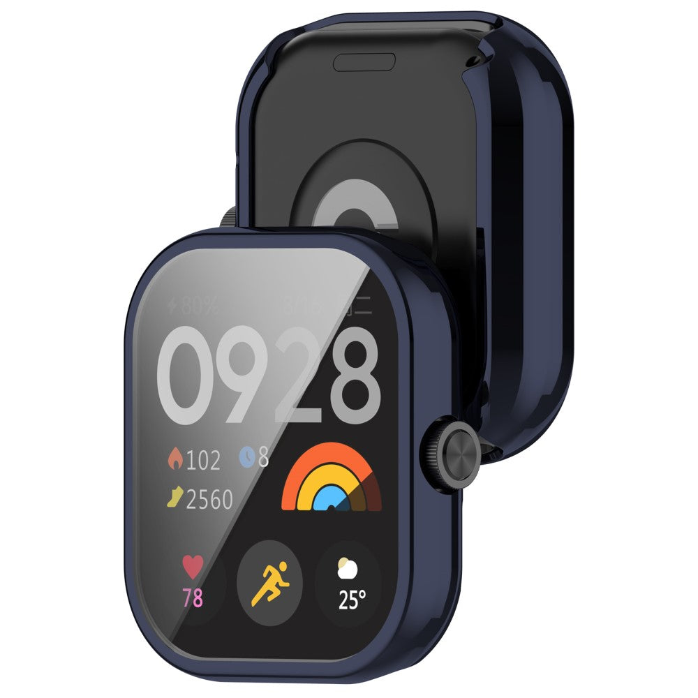 Godt Silikone Cover passer til Xiaomi Redmi Watch 4 - Blå#serie_5