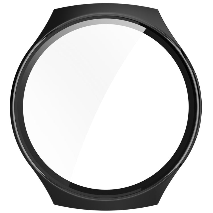 Absolutely Fashionable Huawei Watch 4 Pro Cover with Screen Protector in Glass - Black#serie_1