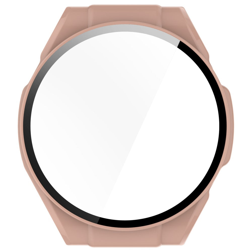 Fashionable Haylou Watch R8 Cover with Screen Protector in Glass - Pink#serie_6