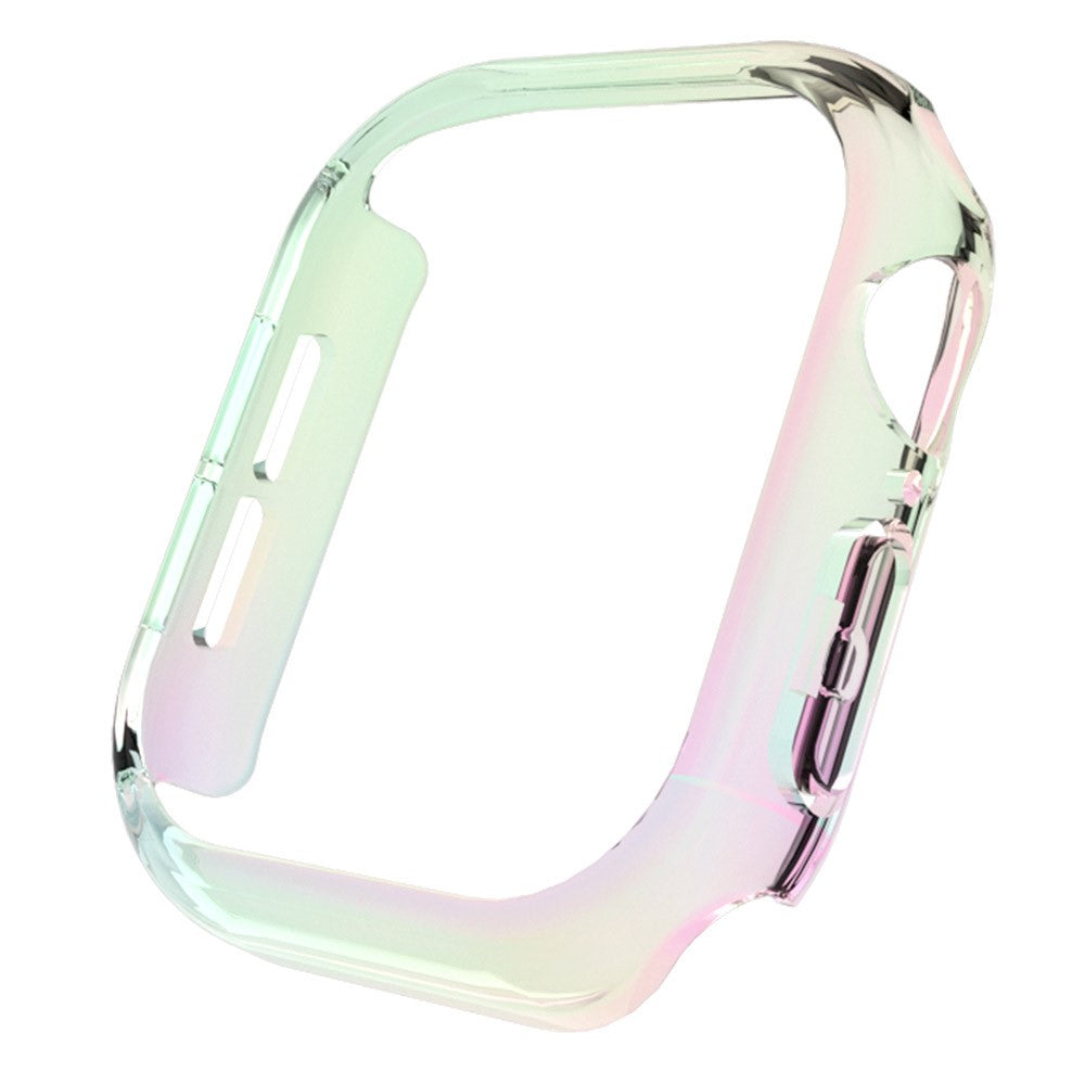 Apple Watch Series 10 42mm Case Electroplated Hollow Hard Bump Resistant Watch Protective Cover - Colorful#serie_6